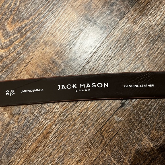Jack Mason Men’s 36 Mississippi State Leather Belt - Picture 2 of 3